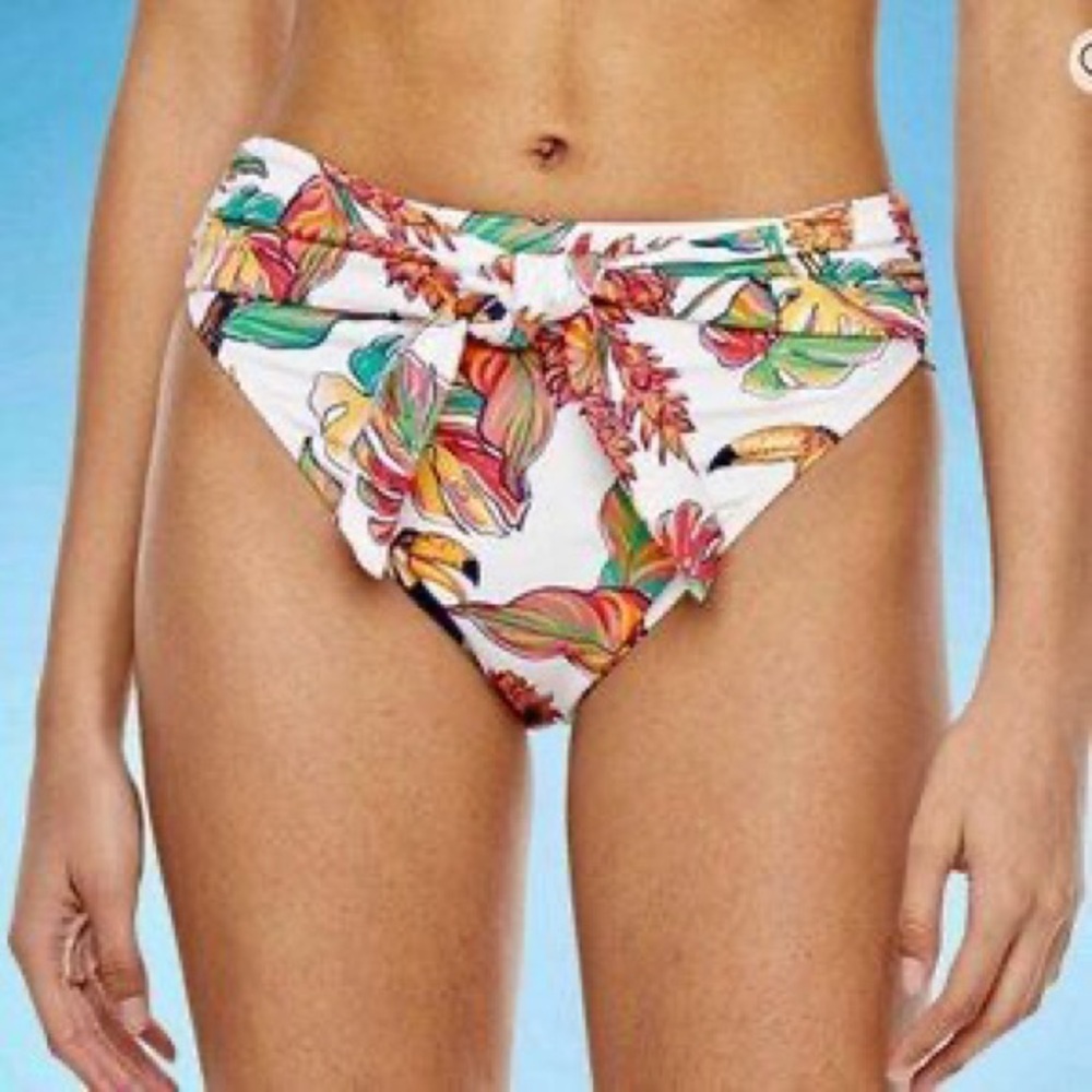 🆕 mynah High Rise Cheeky Bathing Suit Bottom 🦜🪸🌞